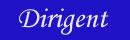 Dirigent
